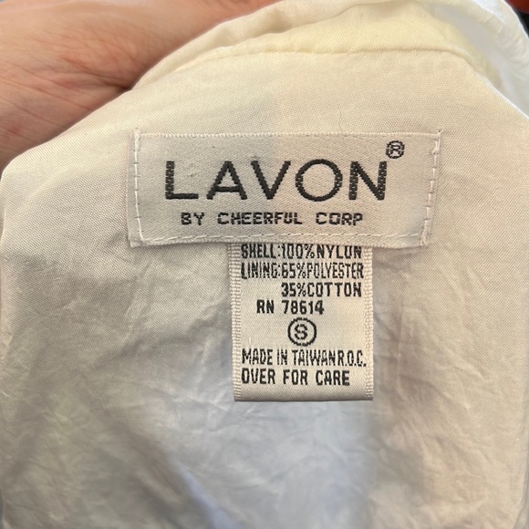 Vtg Lavon Multi Colored Windbreaker Jacket - Picture 2 of 6